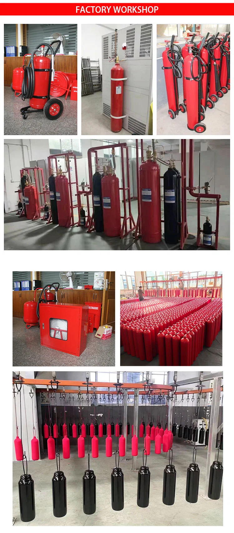 3kg Fire Extinguisher, CO2 Cylinder Fire Fighting Specification