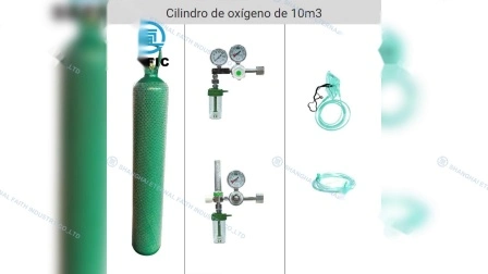 Bombola per bombola subacquea CE / Tped / DOT con imballaggio in cartone Sefic in acciaio inossidabile per gas